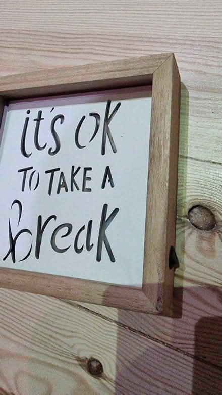 Photo of free Take a break light sign (SE18) #3