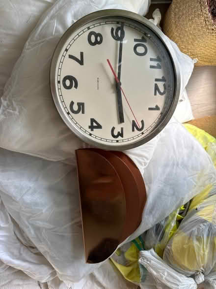 Photo of free Clock and letter holder (Walthamstow) #1