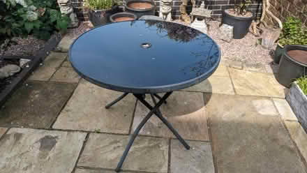 Photo of free Black Glass Garden Table (Tewkesbury GL20) #3