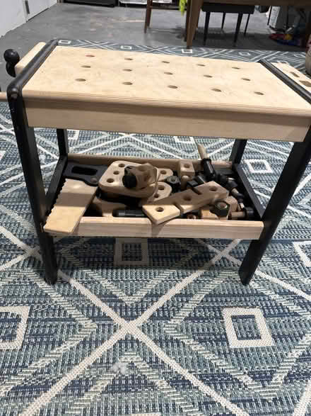 Photo of free Children’s Wood Workbench (Prospect Lefferts Gardens) #1