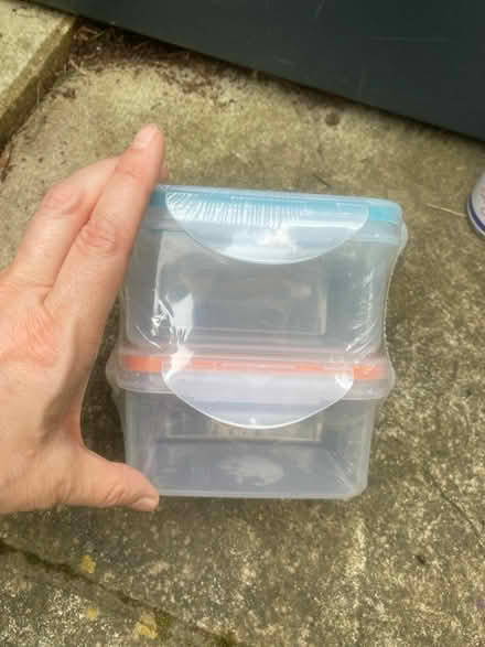 Photo of free Two small food containers (new) (Reading RG2) #1