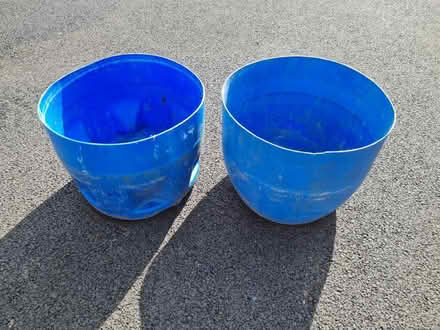 Photo of free Half barrel planters & bin (Bowerham) #1