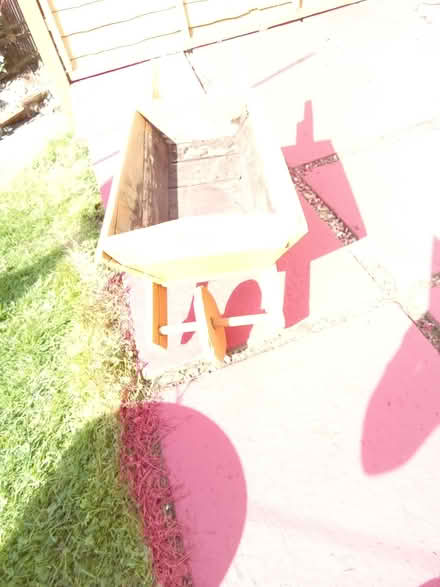 Photo of free Wooden ornamental wheelbarrow (Edinburgh EH10 Buckstone) #1