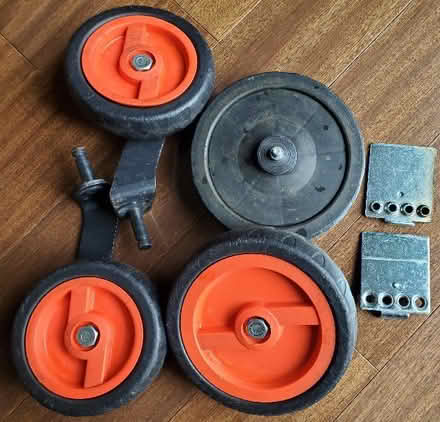 Photo of free Lawnmower Wheels for Hobby Project (Mooney's Bay) #1