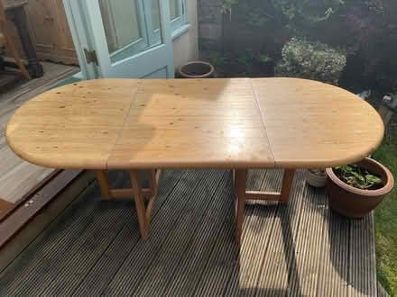 Photo of free Pine dining table (OX4, church cowley) #1