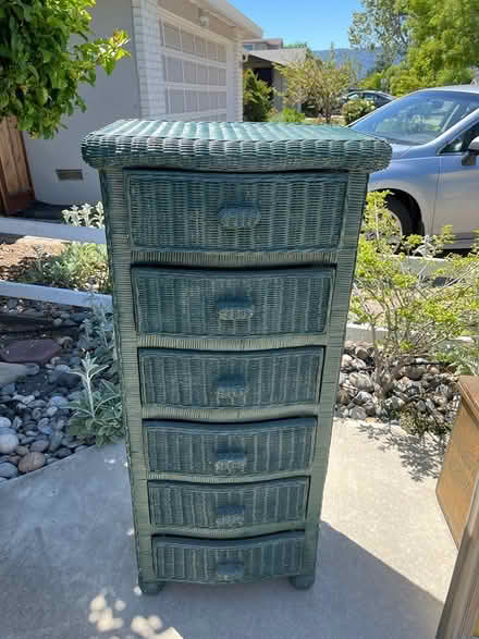 Photo of free Wicker dresser drawers (West San Jose) #1