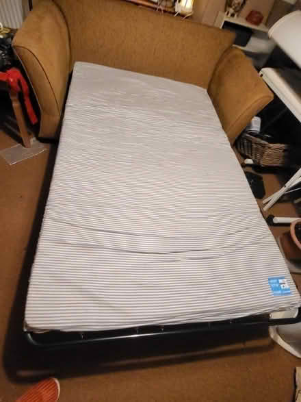 Photo of free Three piece suite. Sofa bed (Campmuir PH13) #4