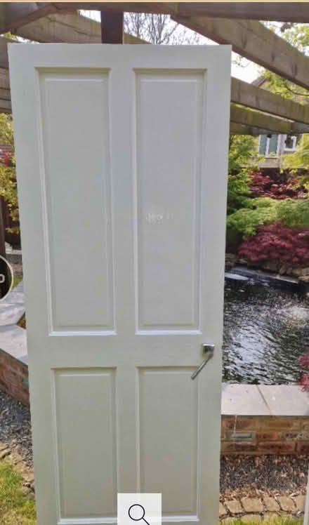 Photo of free 4 Solid Pine Internal Doors and handles (Kingsley Park) #1