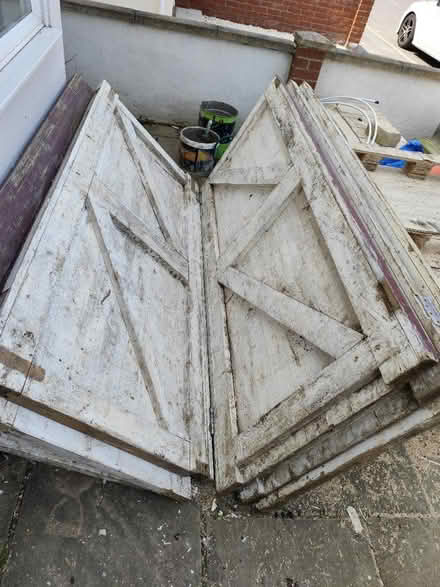 Photo of free 7x wooden doors (Woking GU21) #1