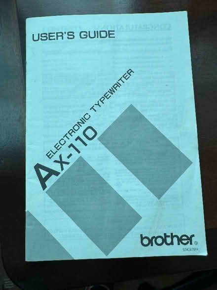 Photo of free Brother Electronic Typewriter (Lache CH4) #4