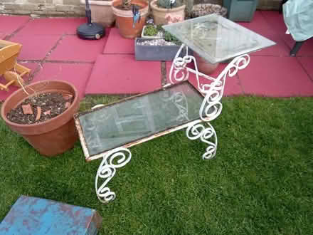 Photo of free Plant display table (Edinburgh EH10 Buckstone) #1