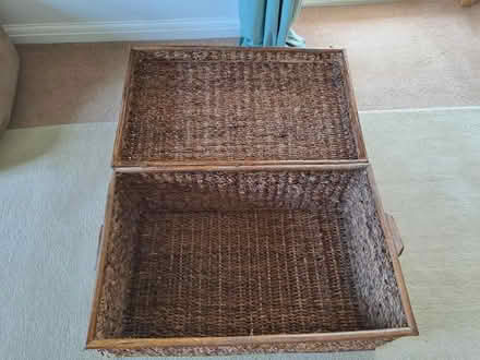 Photo of free Wicker Storage Chest (Heighington LN4) #2