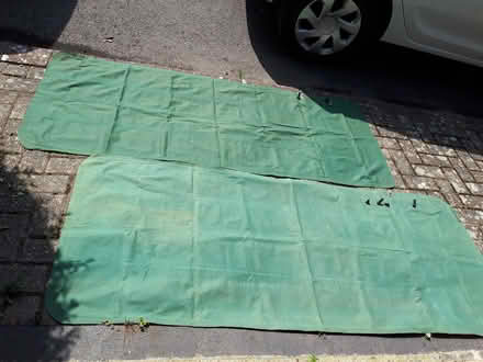 Photo of free Two canvas inflatable lilos (Wallingford) #1
