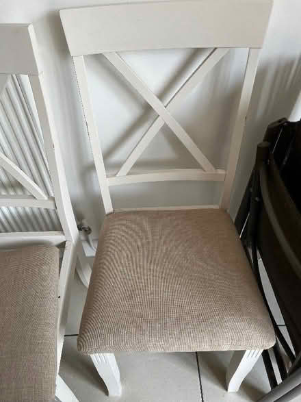 Photo of free Set of four dining chairs (Wigston LE18) #1