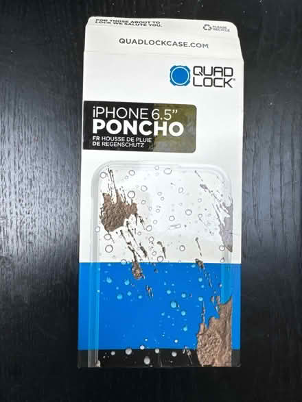 Photo of free iPhone 6.5 quad lock poncho cover (E8 London) #1