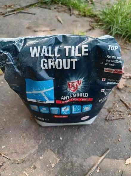 Photo of free Left over wall grout (Horsham Roffee) #1