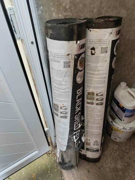 Photo of free 2 rolls of shed felt (WS8 brownhills) #1