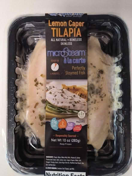 Photo of free 3 frozen lemon caper tilapia fish (San Rafael) #1
