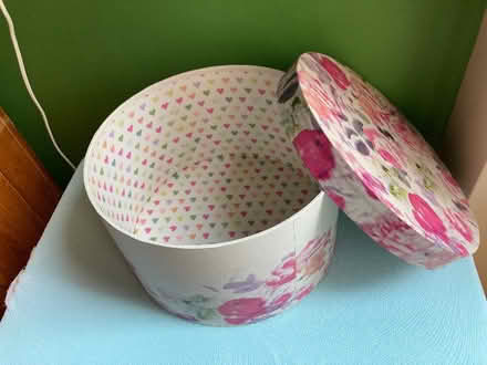 Photo of free Round box from Paperchase (Chapel End E17) #1