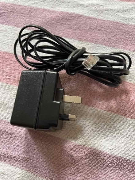 Photo of free BT AC/DC phone power lead + phone /?cable lead (Haylands Way MK41) #1