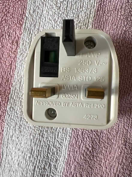 Photo of free 3 pin to shaver socket adapter (Haylands Way MK41) #2