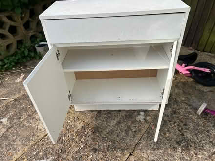 Photo of free White standing drawer, shelf (Epsom, KT19) #1