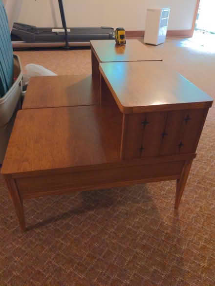 Photo of free 2 wooden end tables (Ellicott city, md) #1