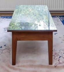 Photo of free Glass-topped coffee table with drawers - collect 12 May (Little Bookham KT23) #2