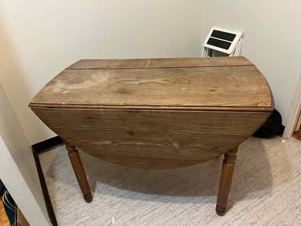 Photo of free Drop leaf table (Bay and Bloor) #1