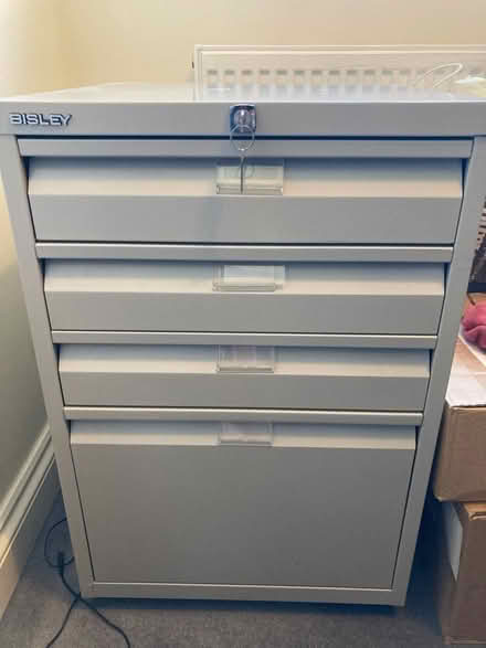 Photo of free Metal filing cabinet (Feltham TW13) #1