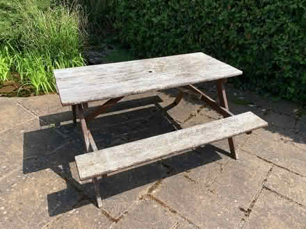 Photo of free Wooden pic-nic table (Amersham HP6) #1