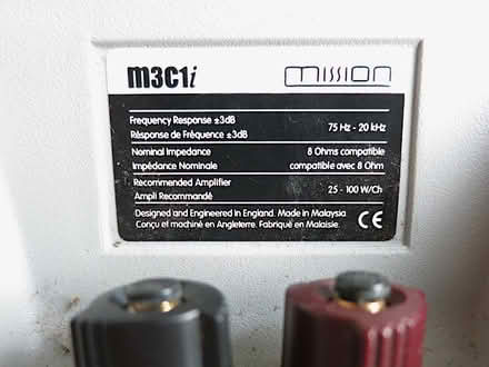 Photo of free Mission M3C1i Centre Speaker (Llandrindod LD1) #3