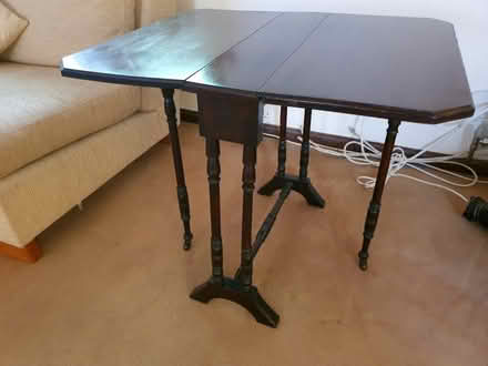 Photo of free Folding table TV - collect 12 May (Little Bookham KT23) #1