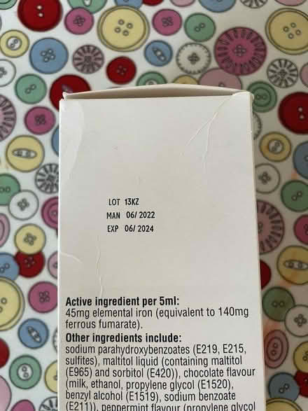 Photo of free Iron supplements (East Barnet EN4) #3