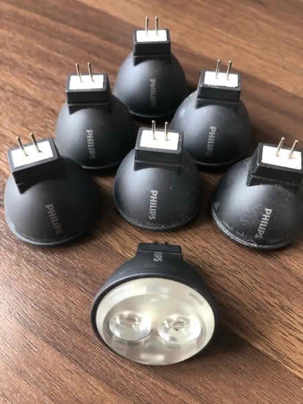 Photo of free 7x MR8 Philips LED bulbs (SE26) #1