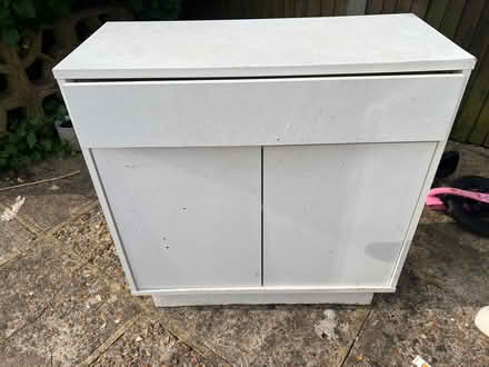 Photo of free White standing drawer, shelf (Epsom, KT19) #3