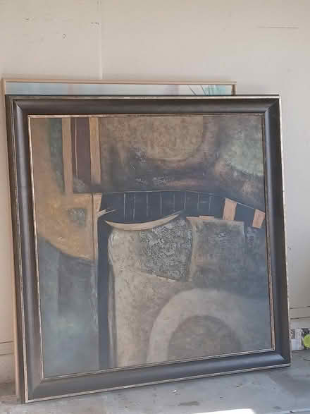 Photo of free 5ft table, 2 large paintings (South east) #3