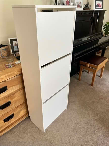 Photo of free IKEA tall shoe shelf storage (Bletchley MK3) #1