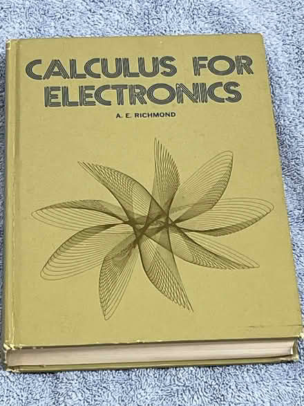 Photo of free Book: Calculus for Electronics (Wolfe & Reed)