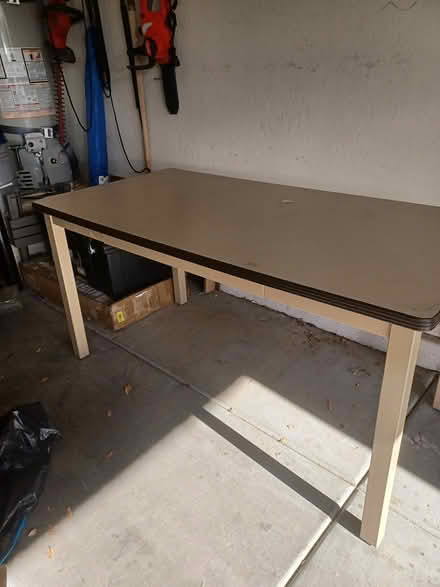 Photo of free 5ft table, 2 large paintings (South east) #1