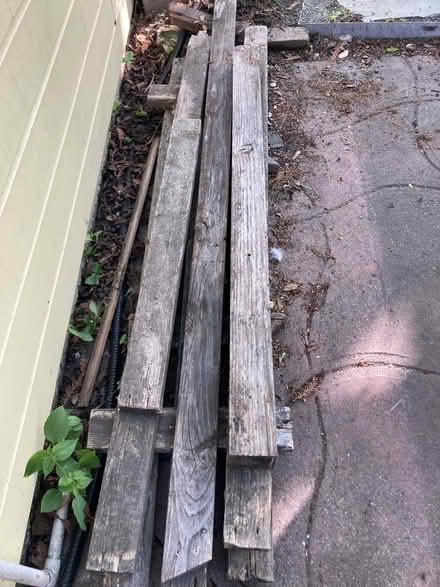 Photo of free Scrap redwood lumber (Alameda - East Side) #1