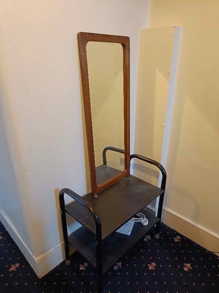Photo of free Wheely table and/or mirror (Forest Gate E7) #1
