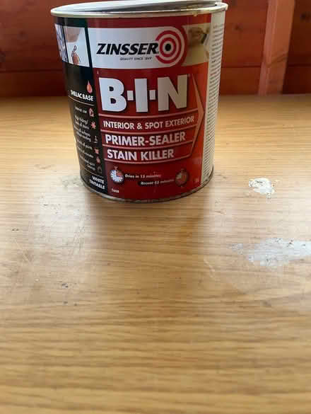 Photo of free Primer/Sealer/Stain Killer (Stevenage SG1)