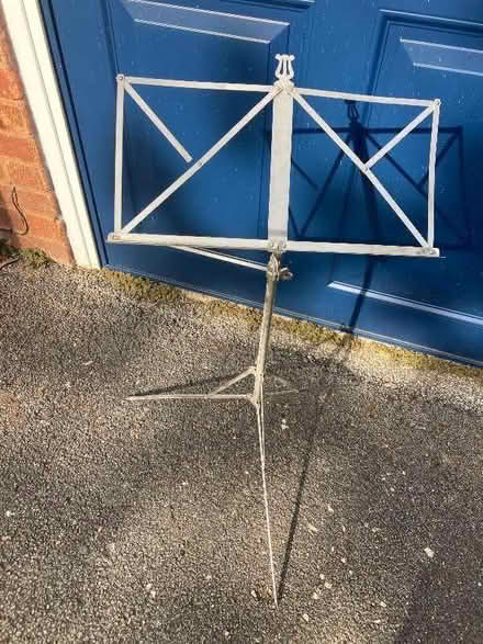 Photo of free Music stand (Neath Hill MK14) #1