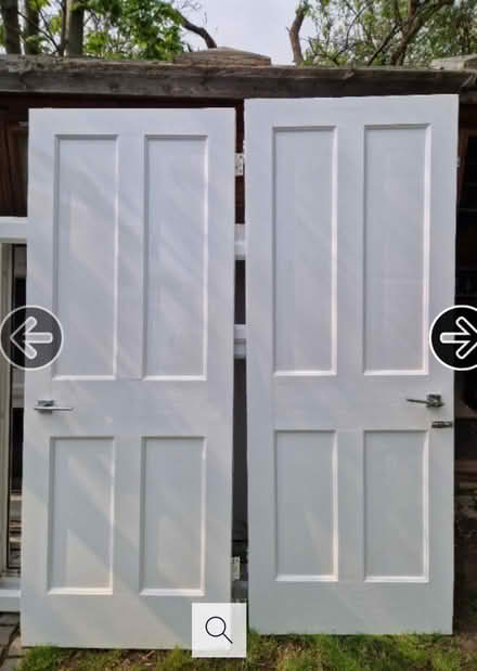 Photo of free 4 Solid Pine Internal Doors and handles (Kingsley Park) #3