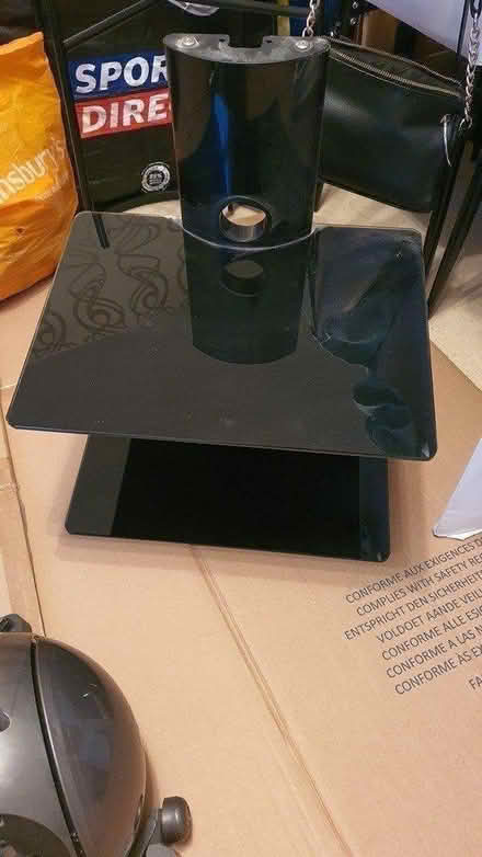 Photo of free Glass floating tv unit shelf (thornton heath) #2