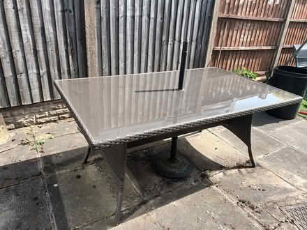 Photo of free Garden patio table (Formby L37) #1