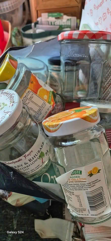 Photo of free Jam jars (WD19 south oxhey) #1