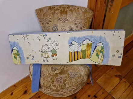 Photo of free 2 foam cushions - home-covered (Stockbridge EH3) #3