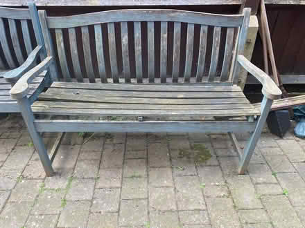 Photo of free 2 Wooden Benches (GL1) #1
